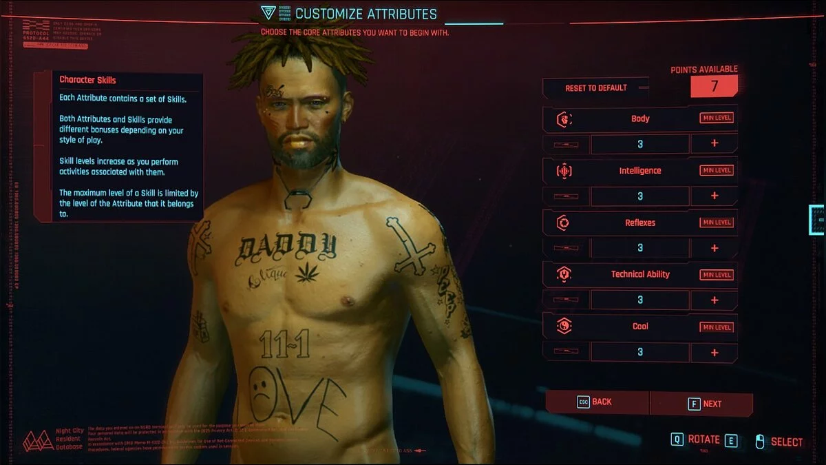 Cyberpunk 2077 — Татуировки рэпера Lil Peep