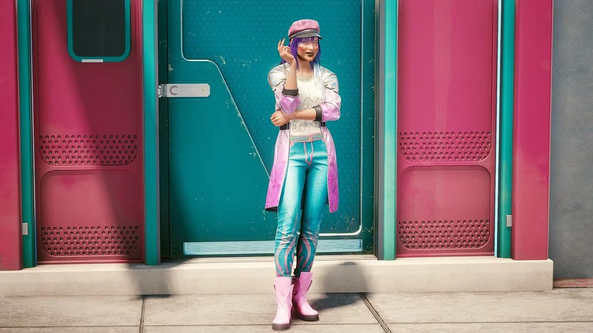 Cyberpunk 2077 — Одежда Kitschcore