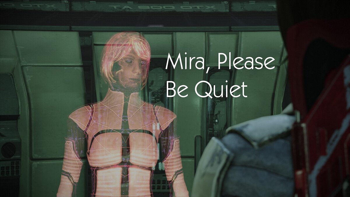 Mass Effect Legendary Edition — Мира, пожалуйста, успокойся