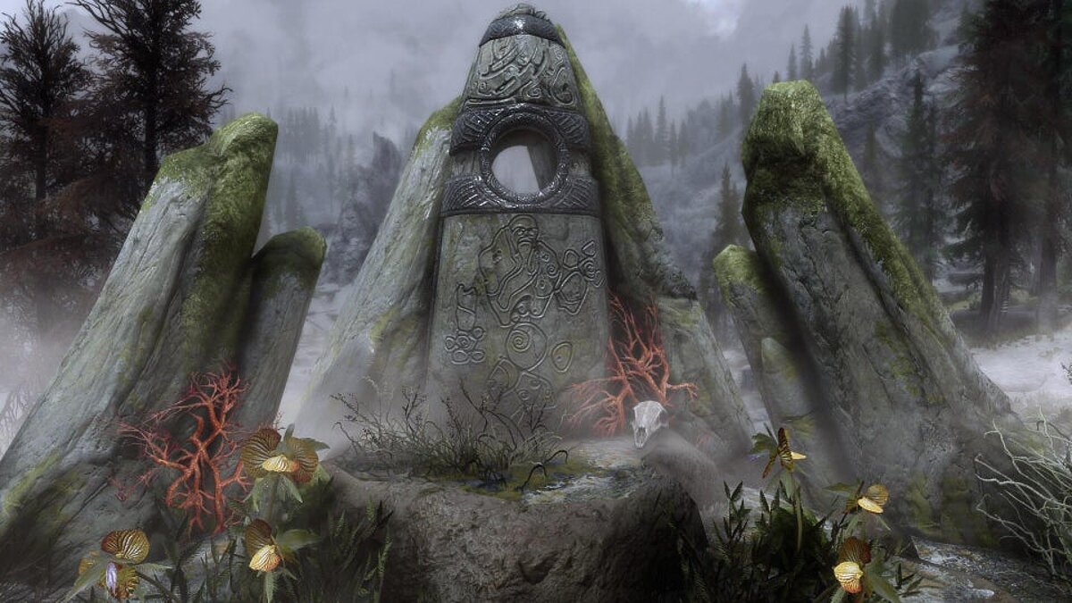 Elder Scrolls 5: Skyrim Special Edition — Улучшенные стоячие камни