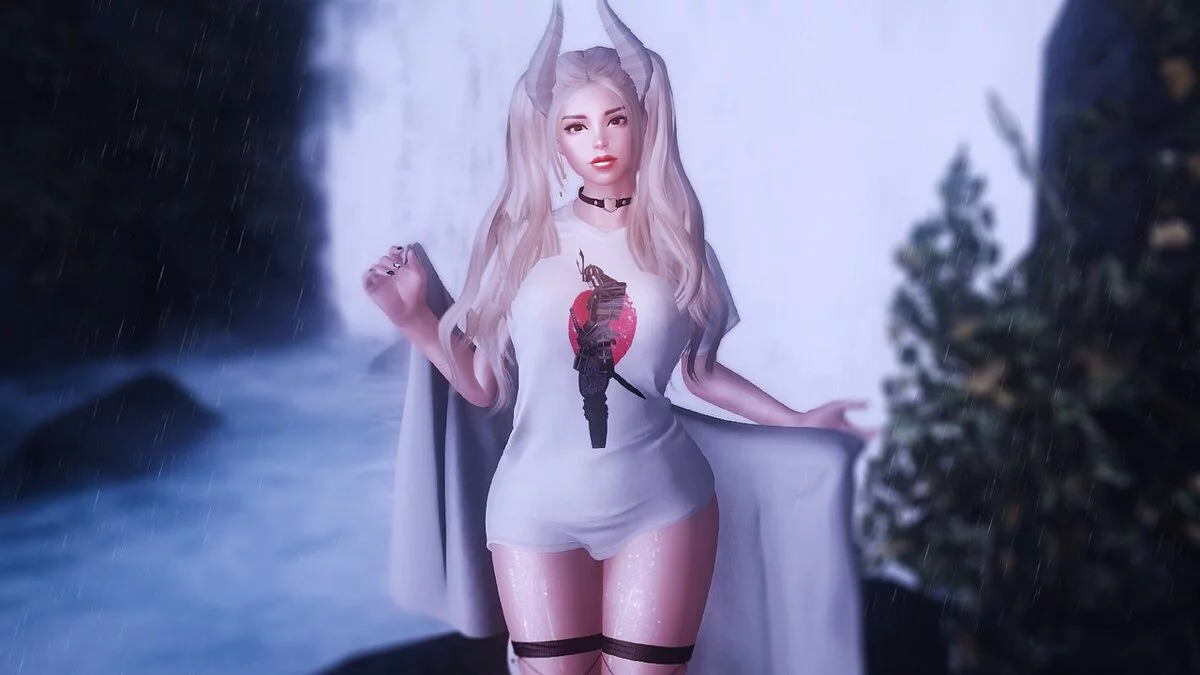 Elder Scrolls 5: Skyrim Special Edition — Алисия - высокополигональная предустановка