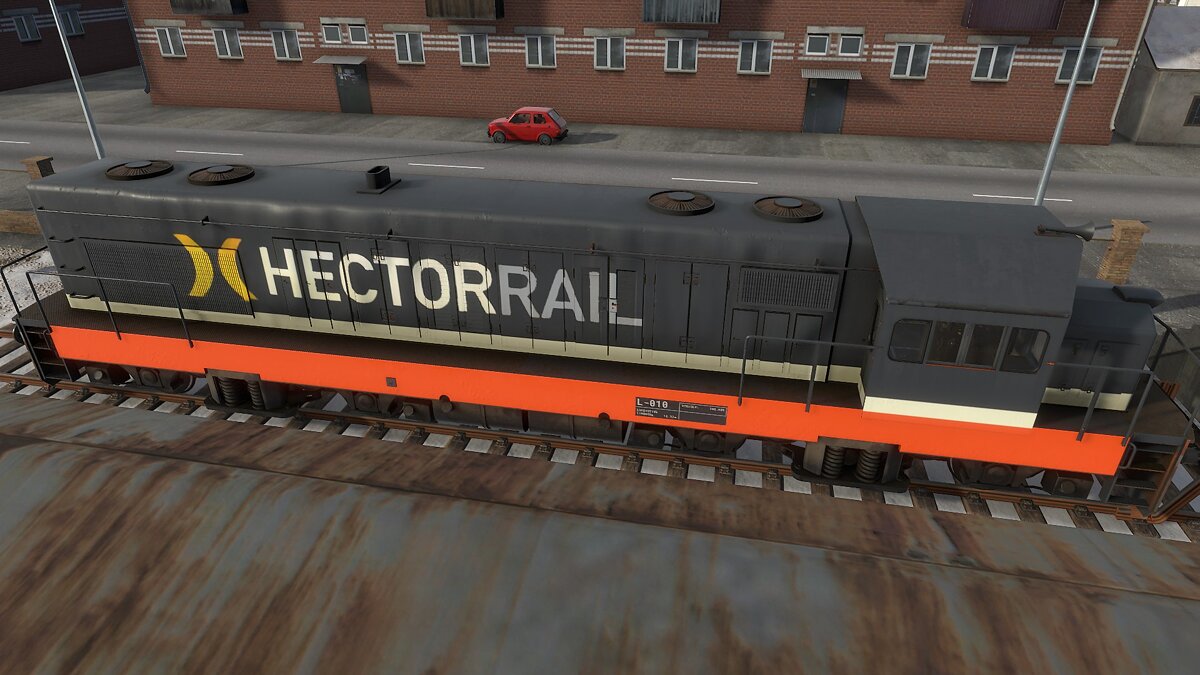 Derail Valley — Раскраска для локомотивов Hectorrail и Flixtrain