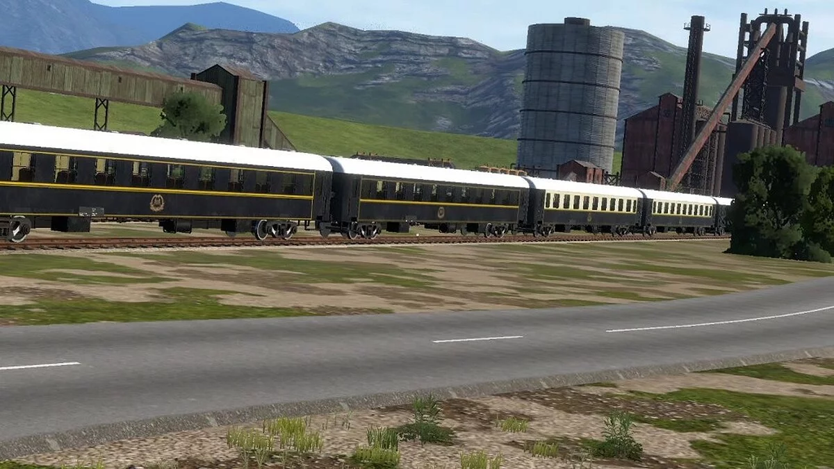 Derail Valley — Раскраска «Восточный экспресс»