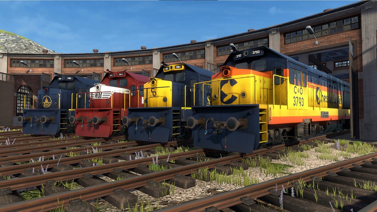 Derail Valley — Раскраски для локомотивов DE6