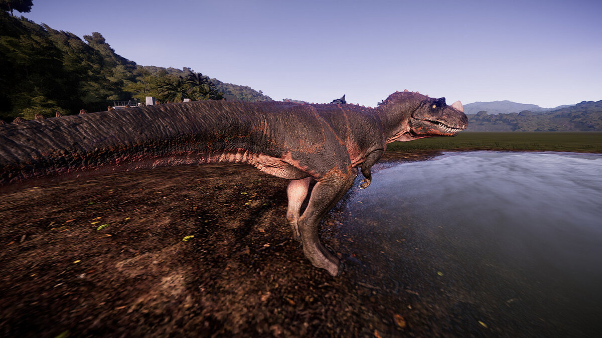 Jurassic World Evolution — Цератозавр - новая раскраска