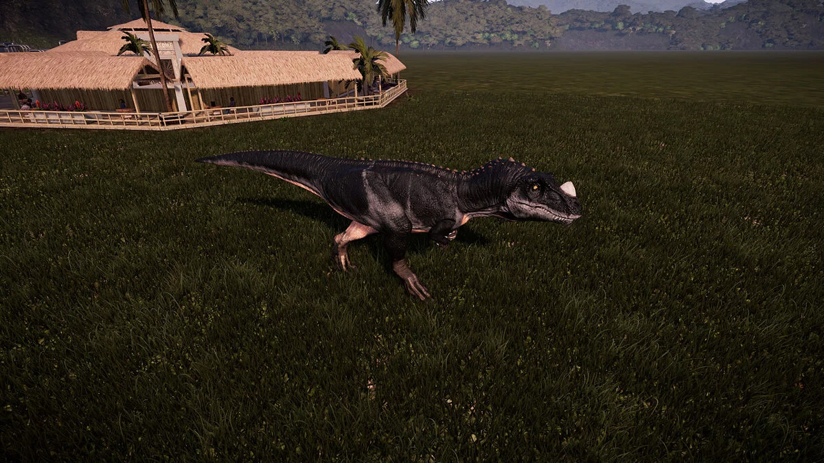 Jurassic World Evolution — Цератозавр - новая раскраска