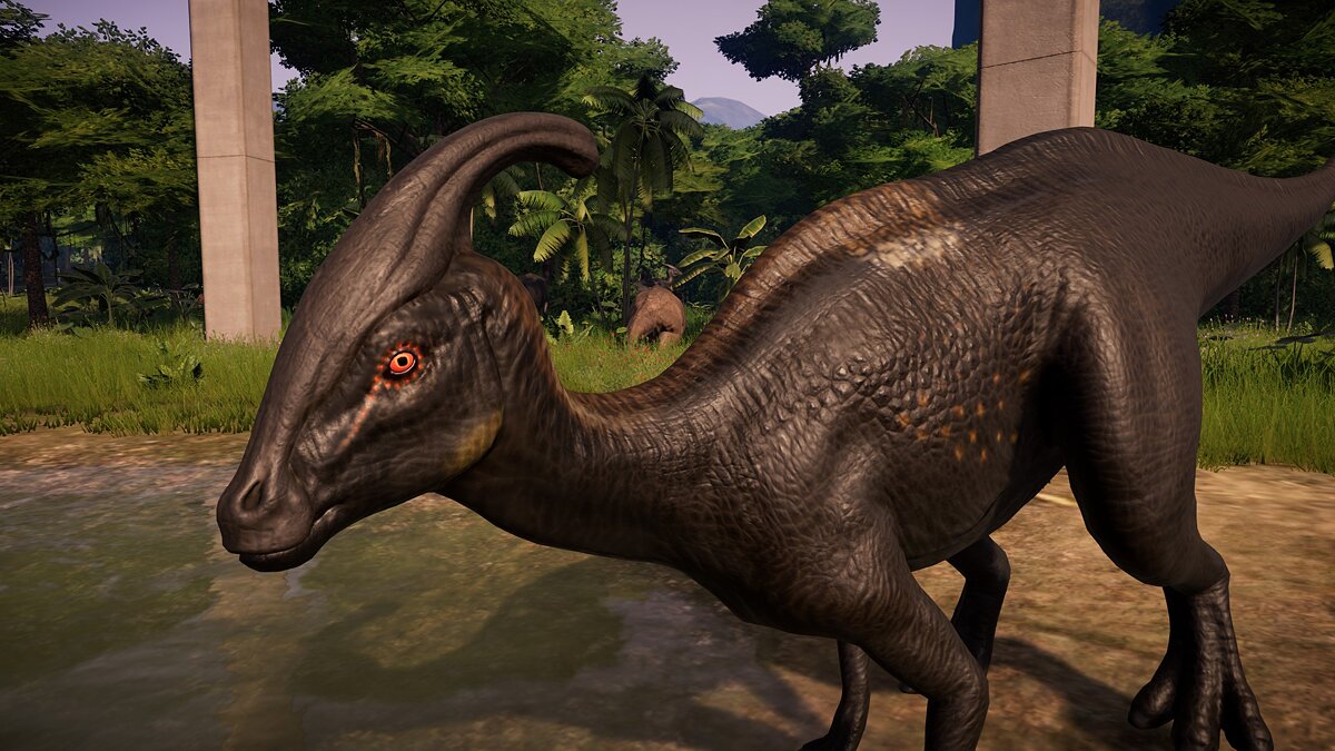 Jurassic World Evolution — Огнедышащий паразауролоф
