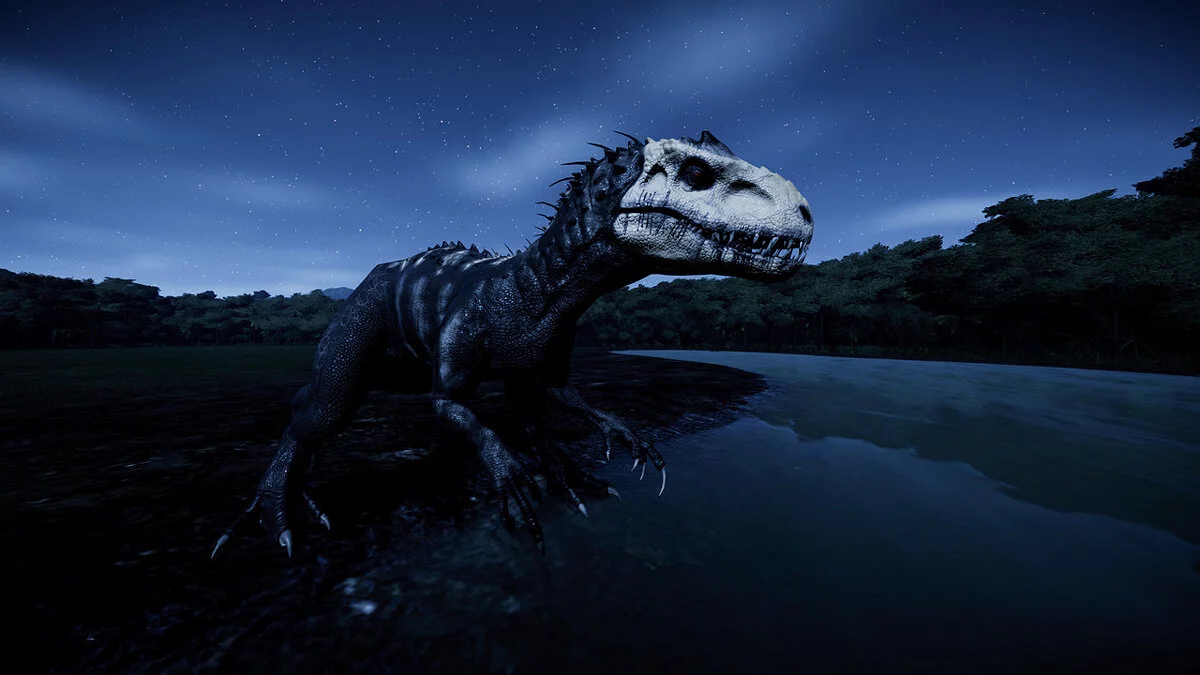 Jurassic World Evolution — Индоминус Рекс (демонический зверь)