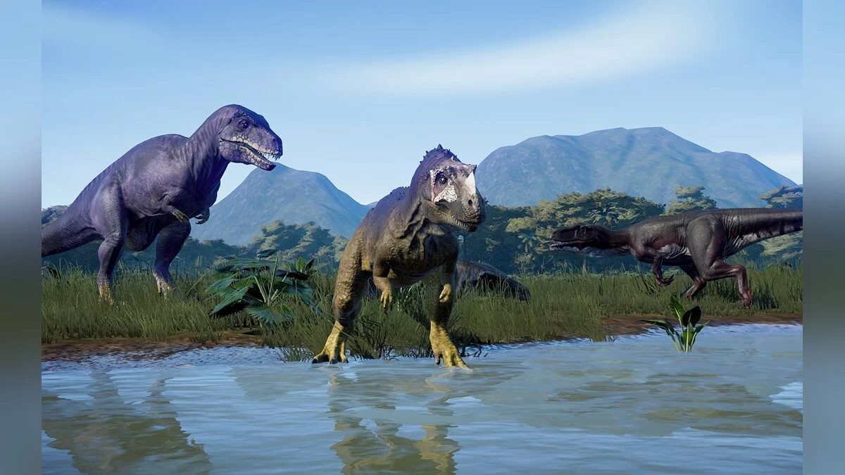 Jurassic World Evolution — Новые раскраски для хищников