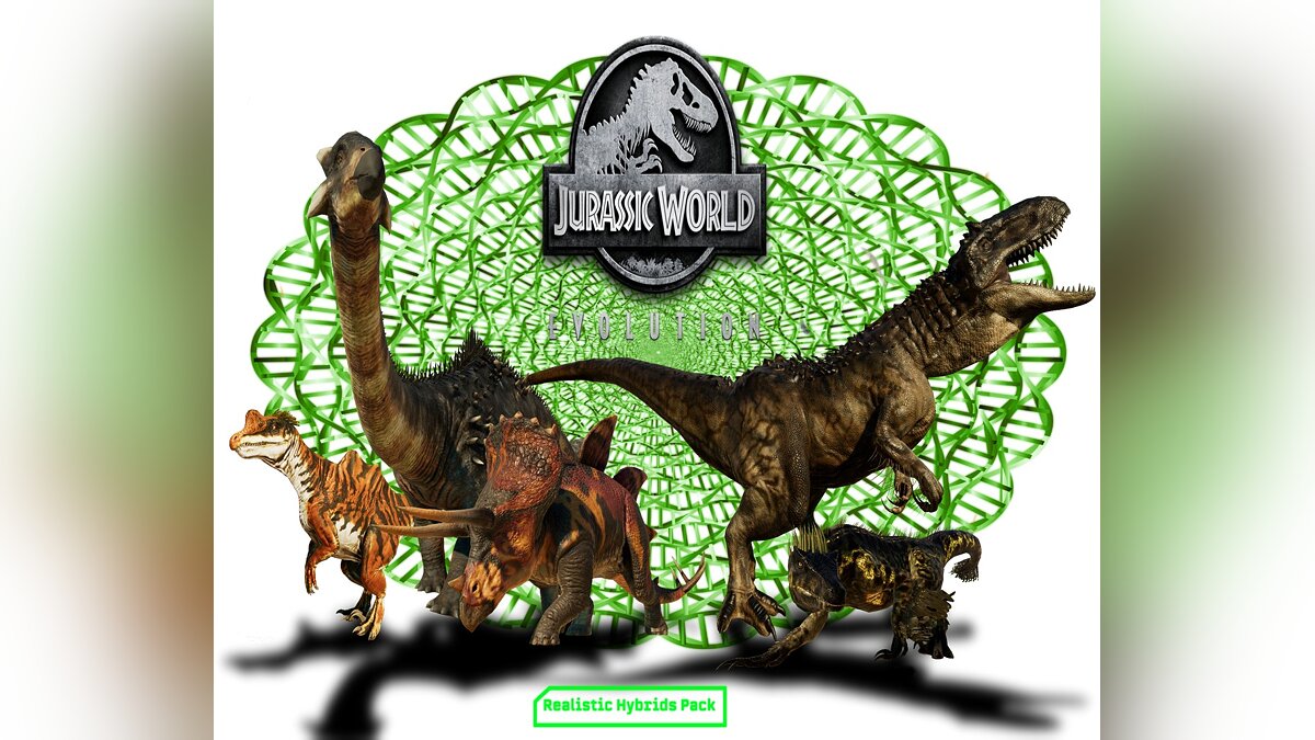 Jurassic World Evolution — Реалистичные гибриды