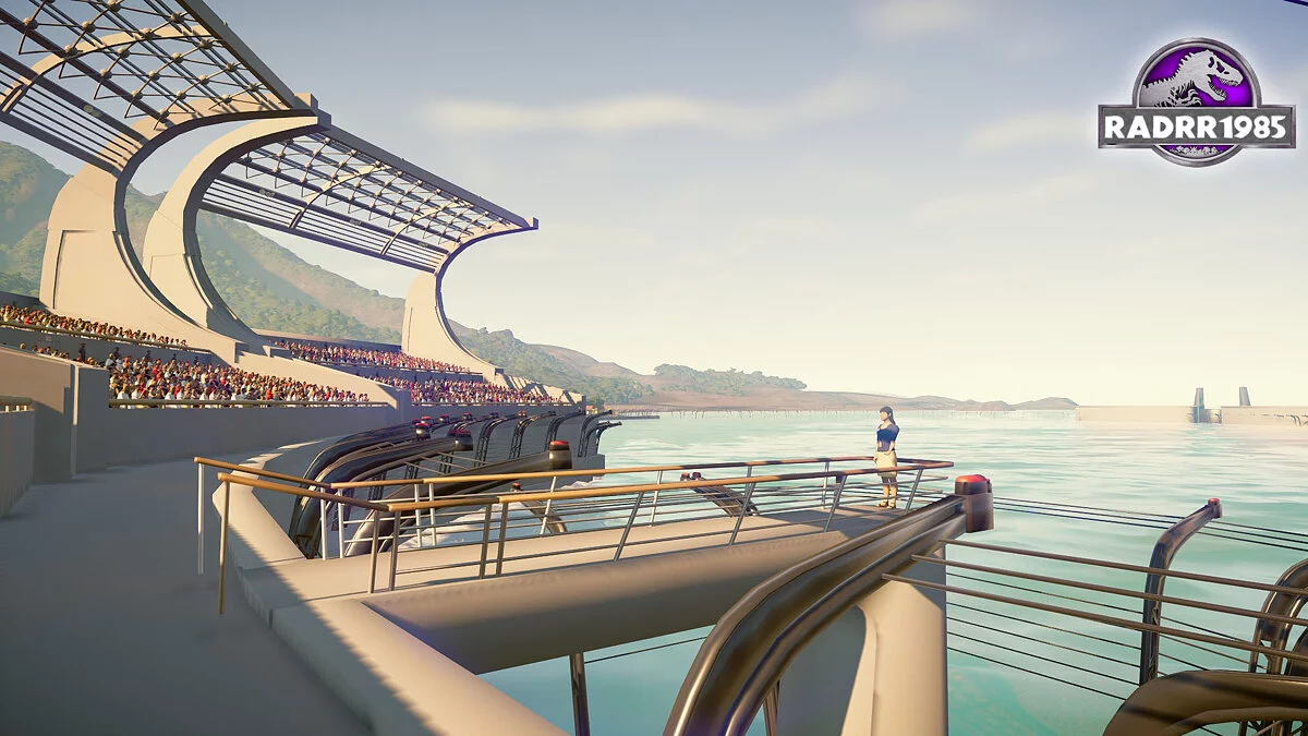 Jurassic World Evolution — Новые декорации для шоу