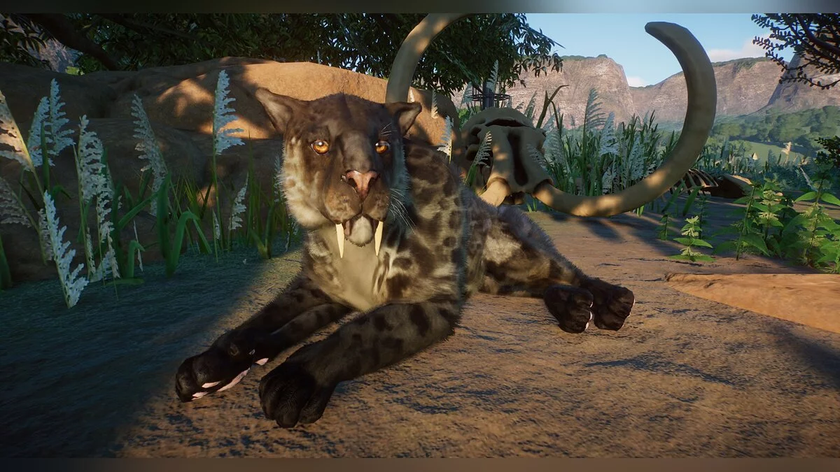 Planet Zoo — Новый вид - саблезубый кот