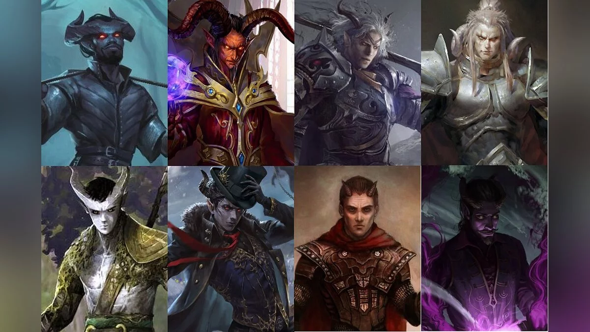 Pathfinder: Wrath of the Righteous — Сборник мужских портретов