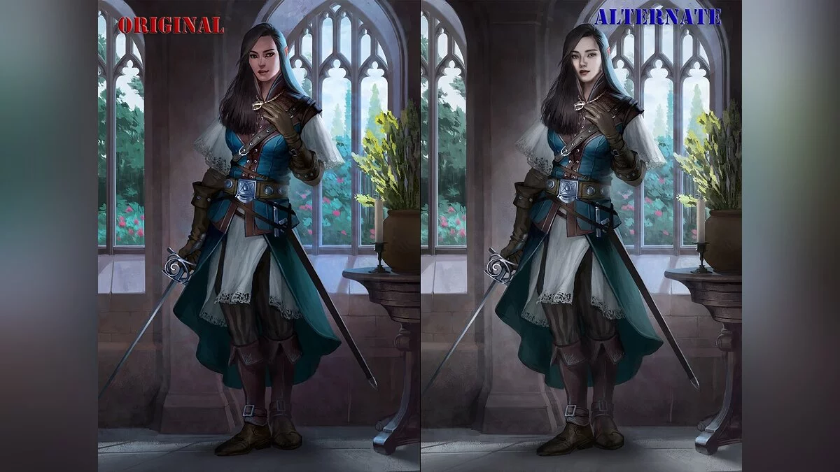 Pathfinder: Wrath of the Righteous — Альтернативные портреты для компаньонов