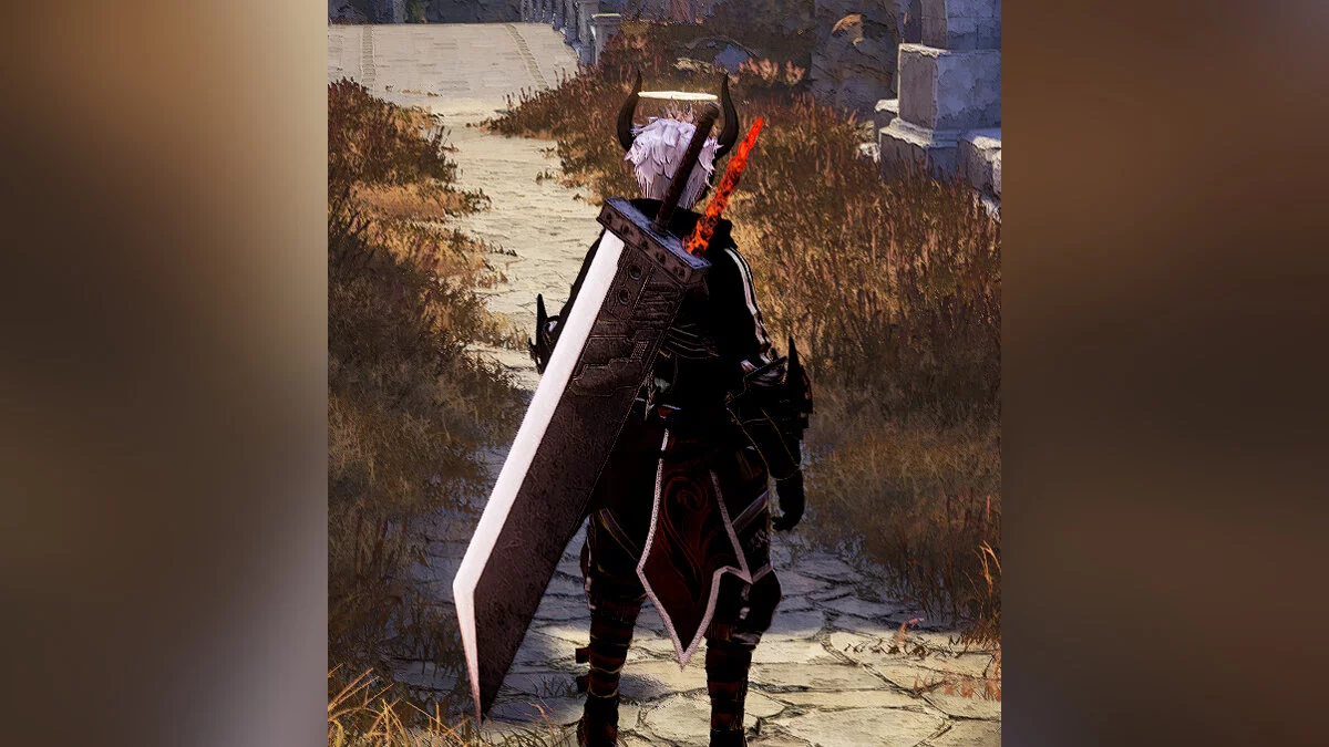 Tales of Arise — Меч из игры Final Fantasy 7