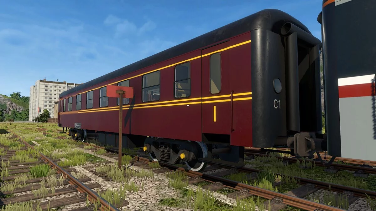 Derail Valley — Пассажирские вагоны Br MK1 Ex LMS