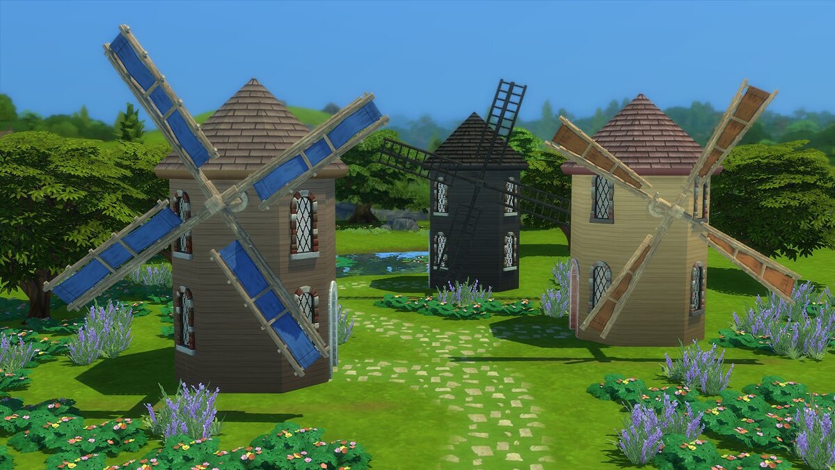 The Sims 4 — Паруса ветряной мельницы