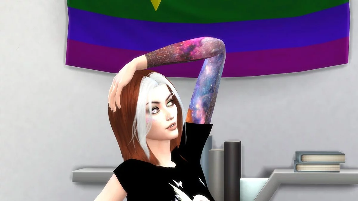 The Sims 4 — Космическая татуировка