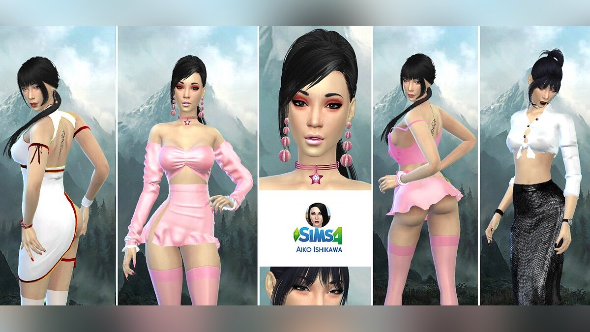 The Sims 4 — Айко Исикава