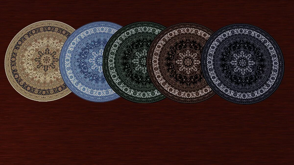 The Sims 4 — Декоративные круглые коврики