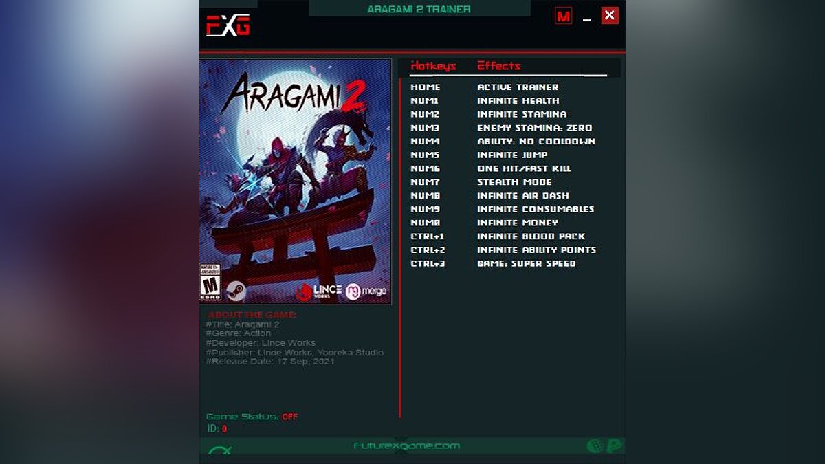 Aragami 2 — Трейнер (+13) [1.0]