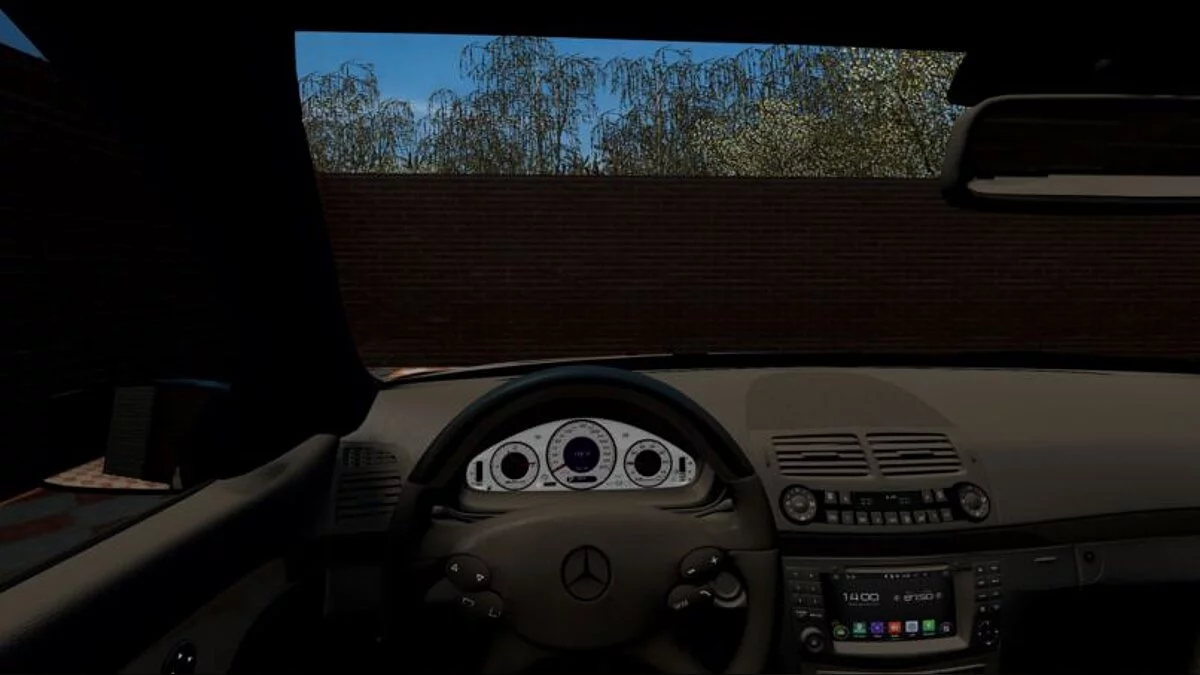 City Car Driving — Mercedes-Benz E55 AMG Black Edition