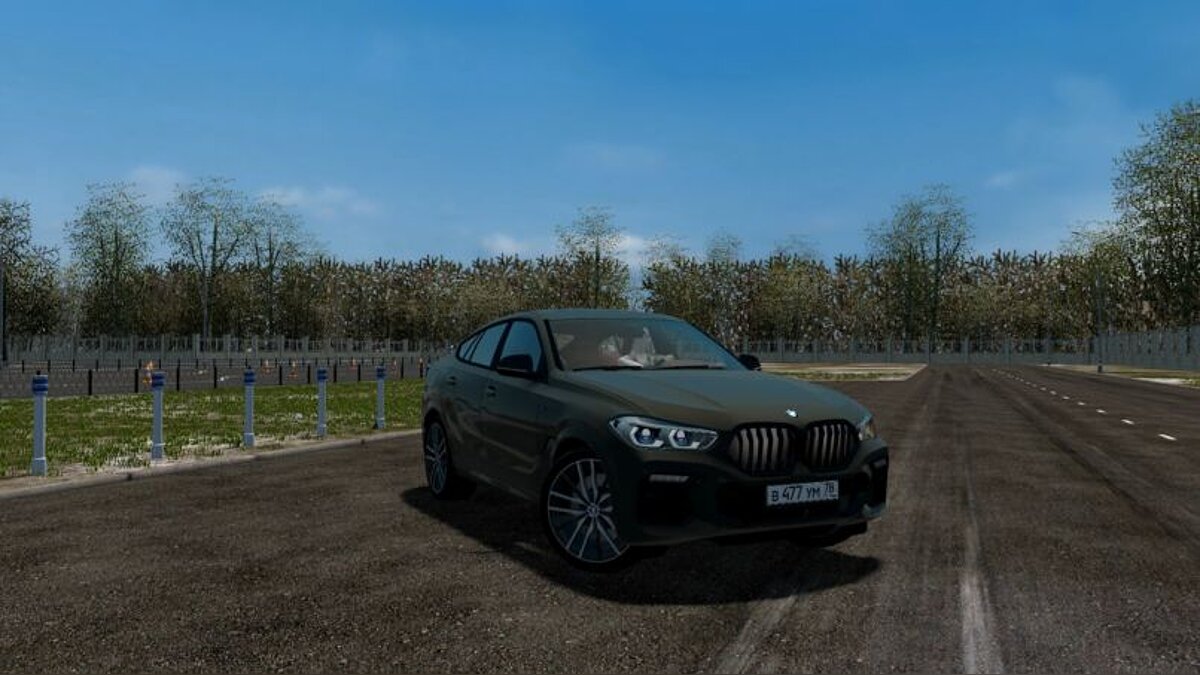 City Car Driving — BMW X6 M50d 2020