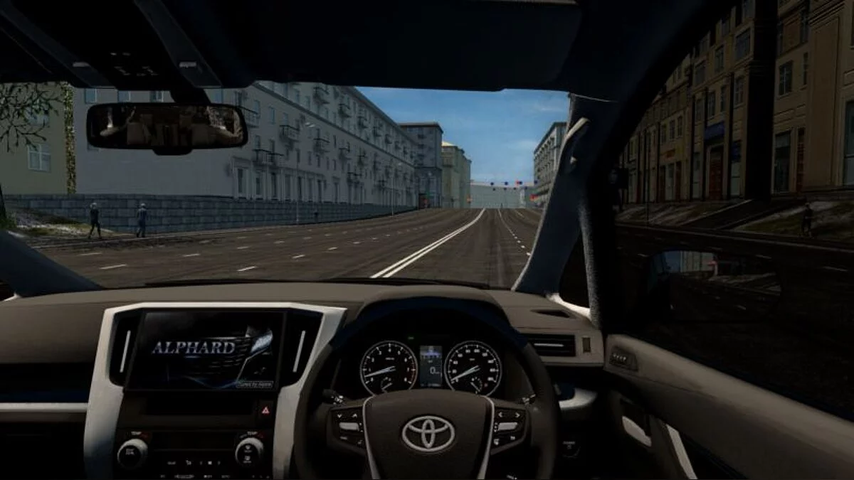 City Car Driving — Toyota Alphard 2015