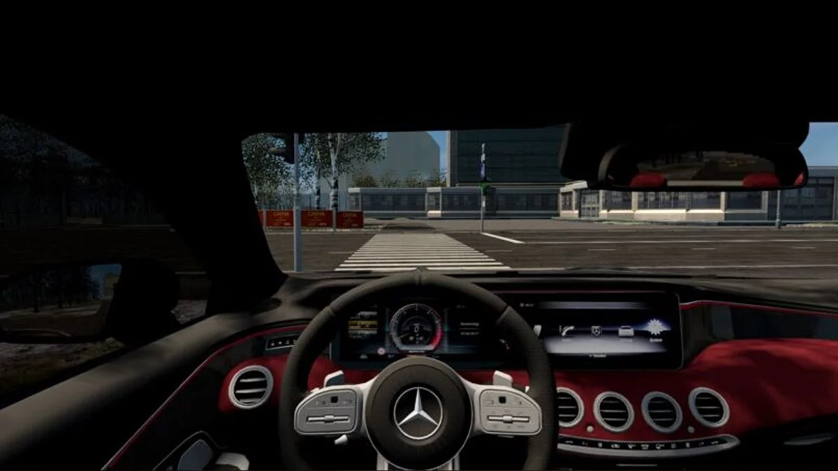 City Car Driving — Mercedes-Benz S63 AMG Coupe Brabus