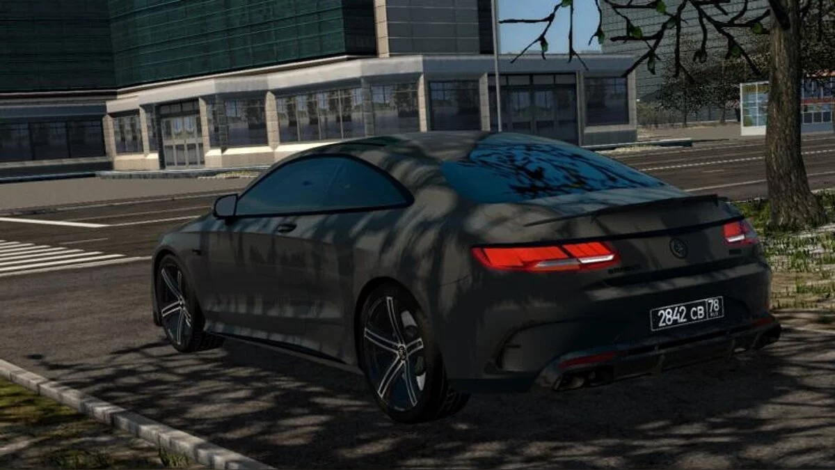 City Car Driving — Mercedes-Benz S63 AMG Coupe Brabus