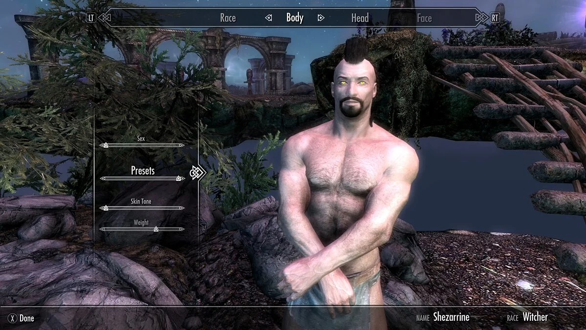 Elder Scrolls 5: Skyrim Special Edition — Игра за Ведьмака