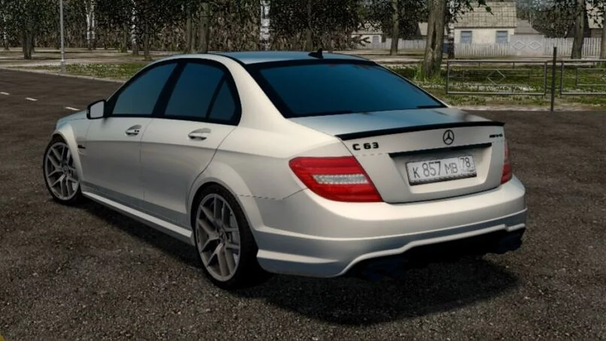 City Car Driving — Mercedes-Benz C63 AMG W204