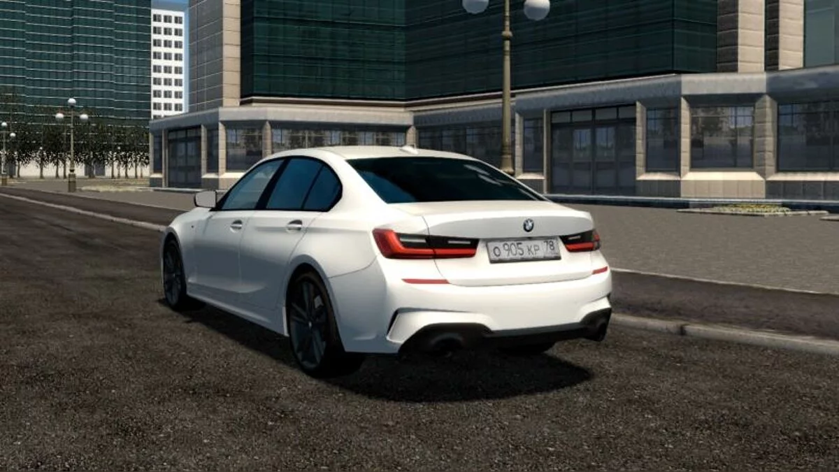 City Car Driving — BMW 320d M-Sport (G20) 2019