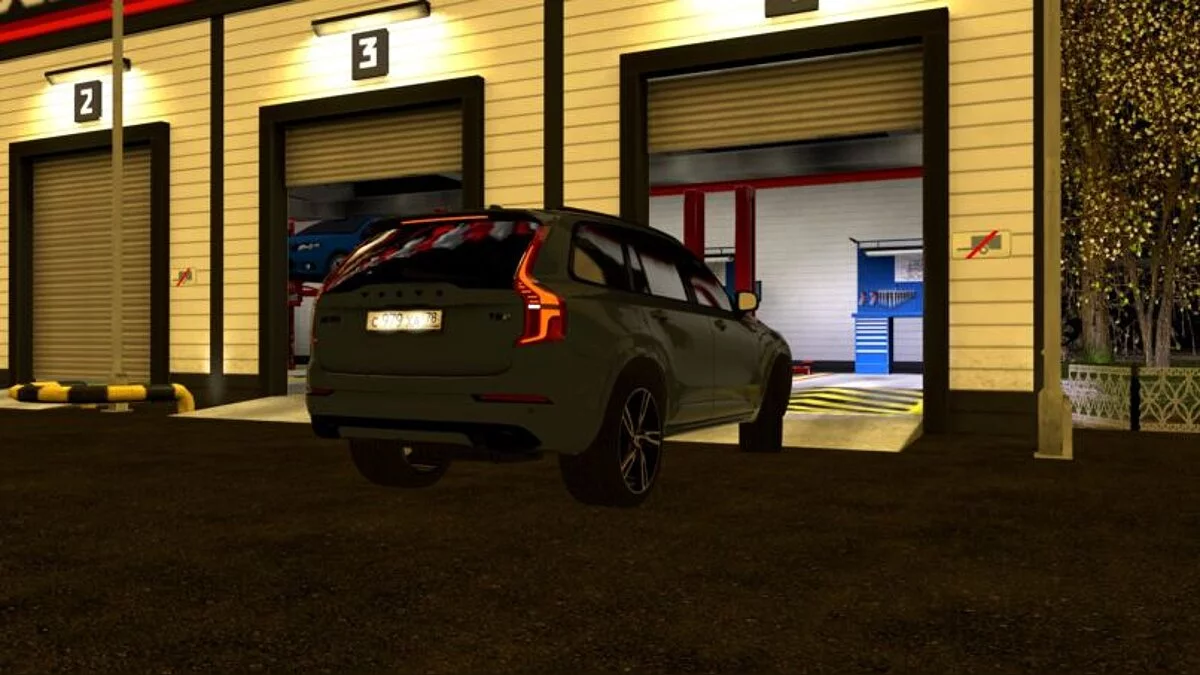 City Car Driving — Volvo XC90 T8 R-Design 2017