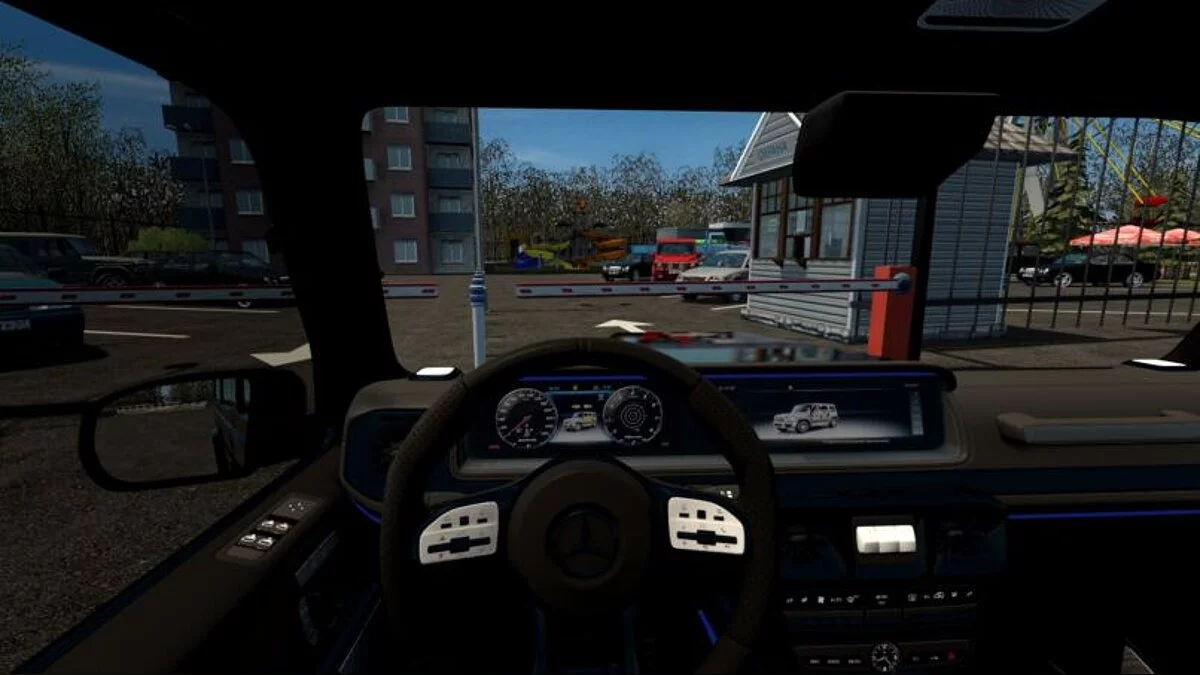 City Car Driving — Mercedes-benz G63 AMG Brabus (W464)