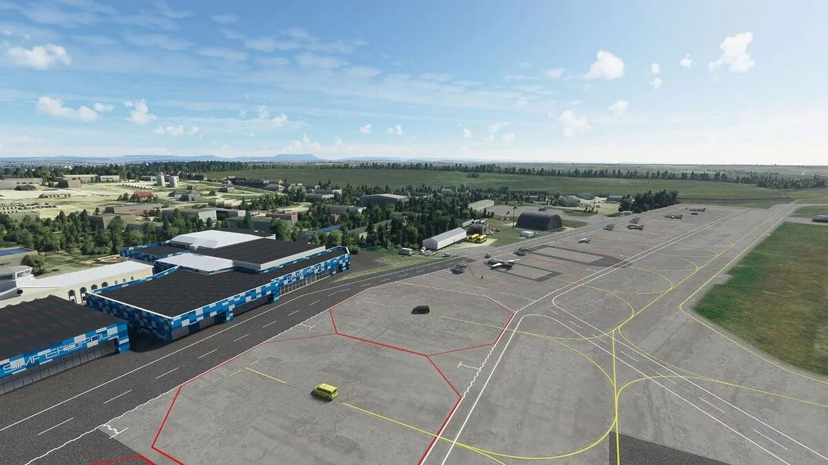Microsoft Flight Simulator — Аэропорт в Симферополе