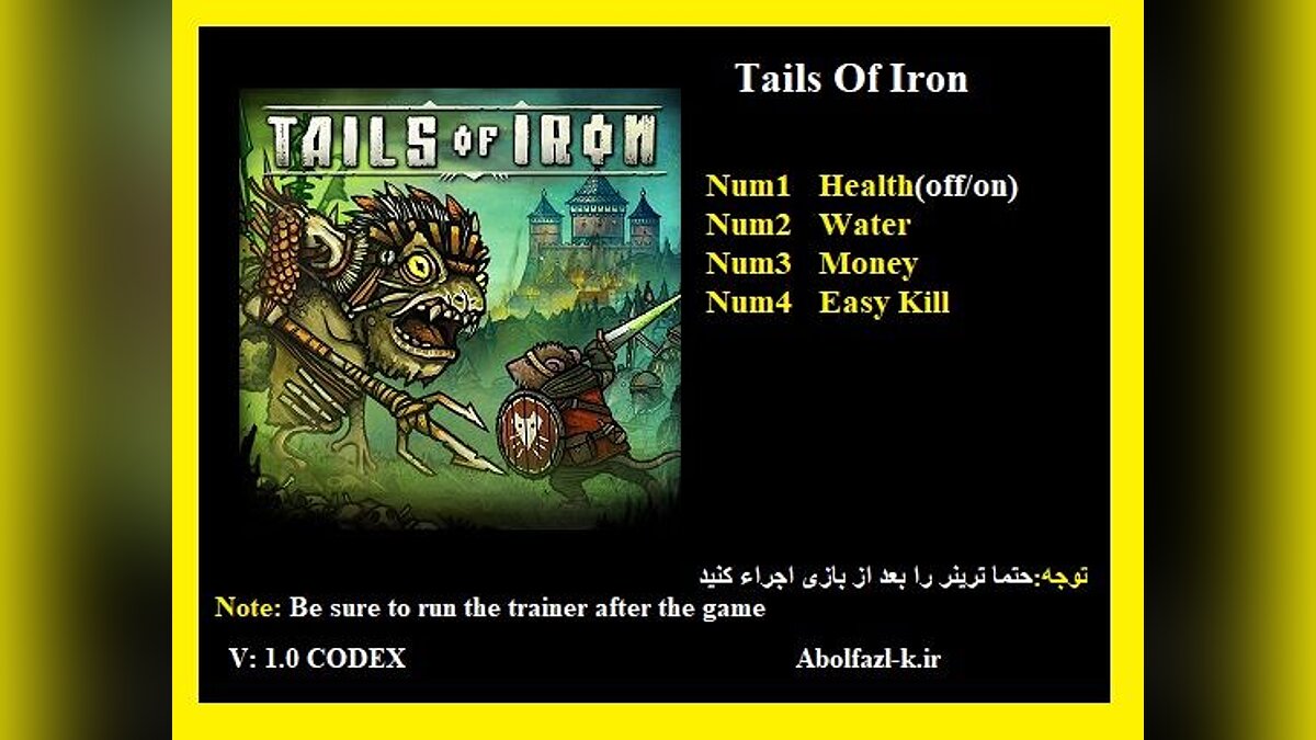 Tails of Iron — Трейнер (+4) [1.0]