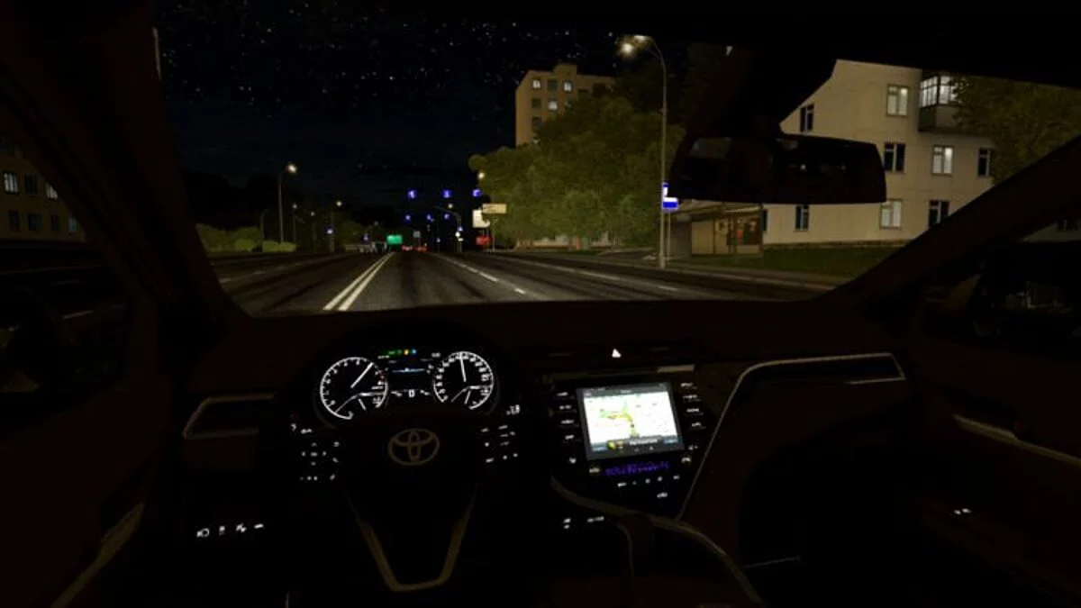 City Car Driving — Toyota Camry 3.5 (XV70)