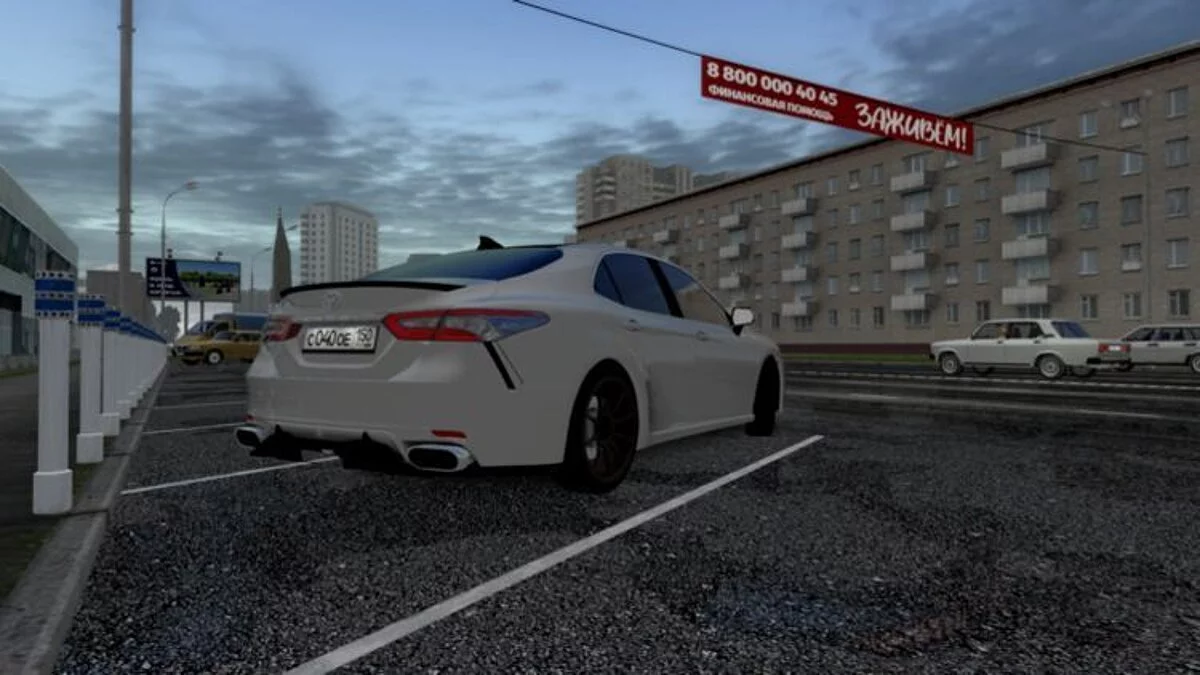 City Car Driving — Toyota Camry 3.5 (XV70)