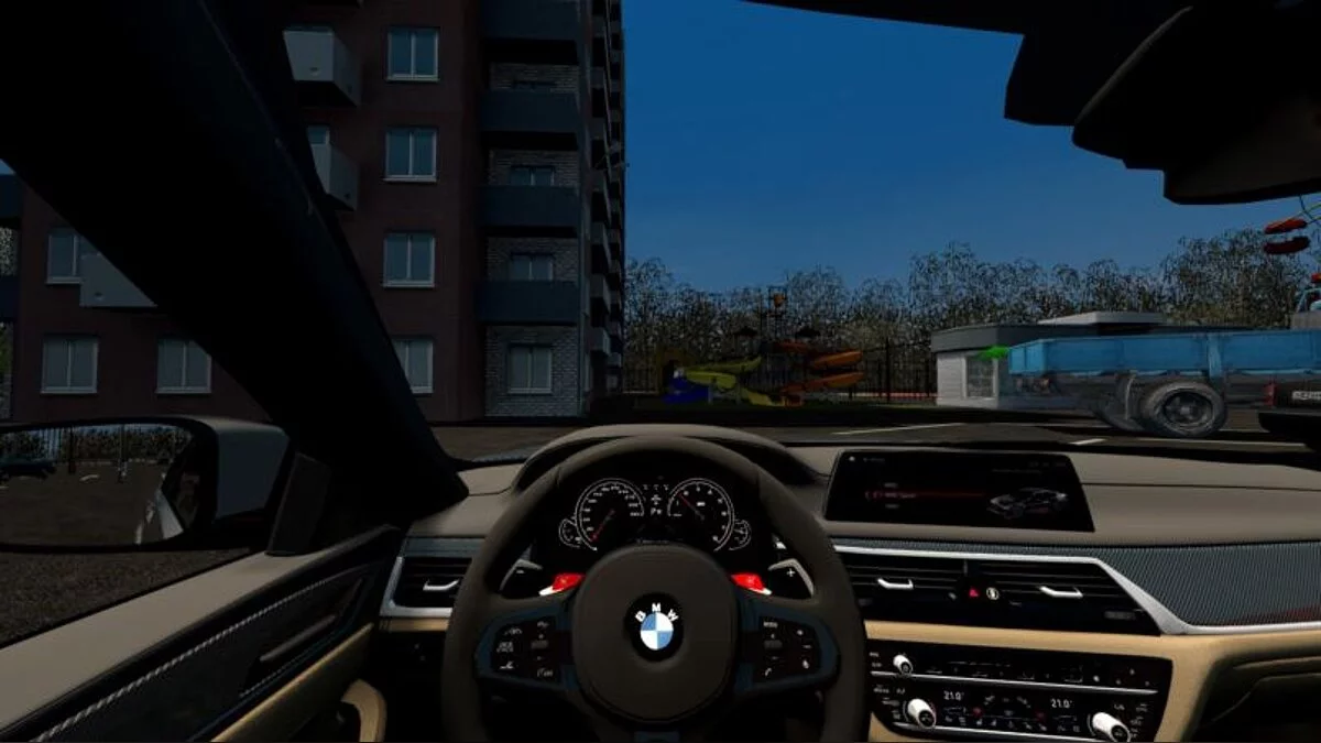 City Car Driving — BMW M5 F90 (Old Version)