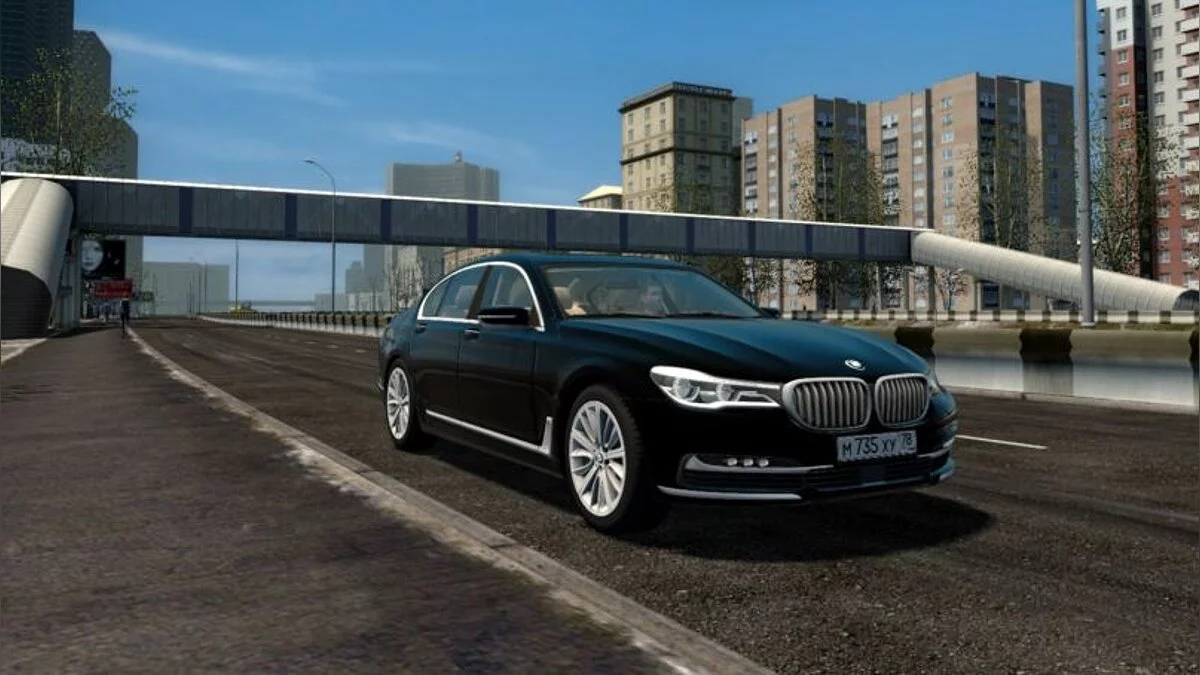 City Car Driving — BMW 750i (G11) 2016