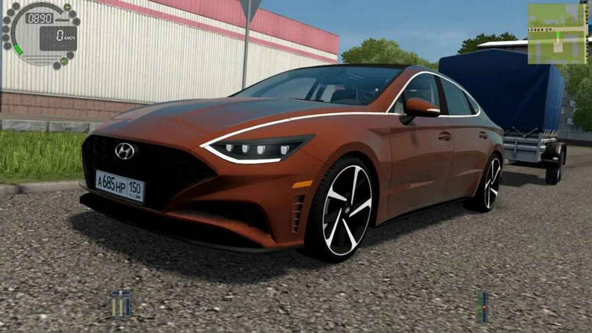 City Car Driving — Hyundai Sonata (Turbo) 2020