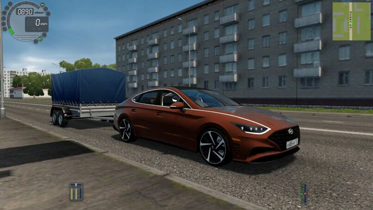 City Car Driving — Hyundai Sonata (Turbo) 2020