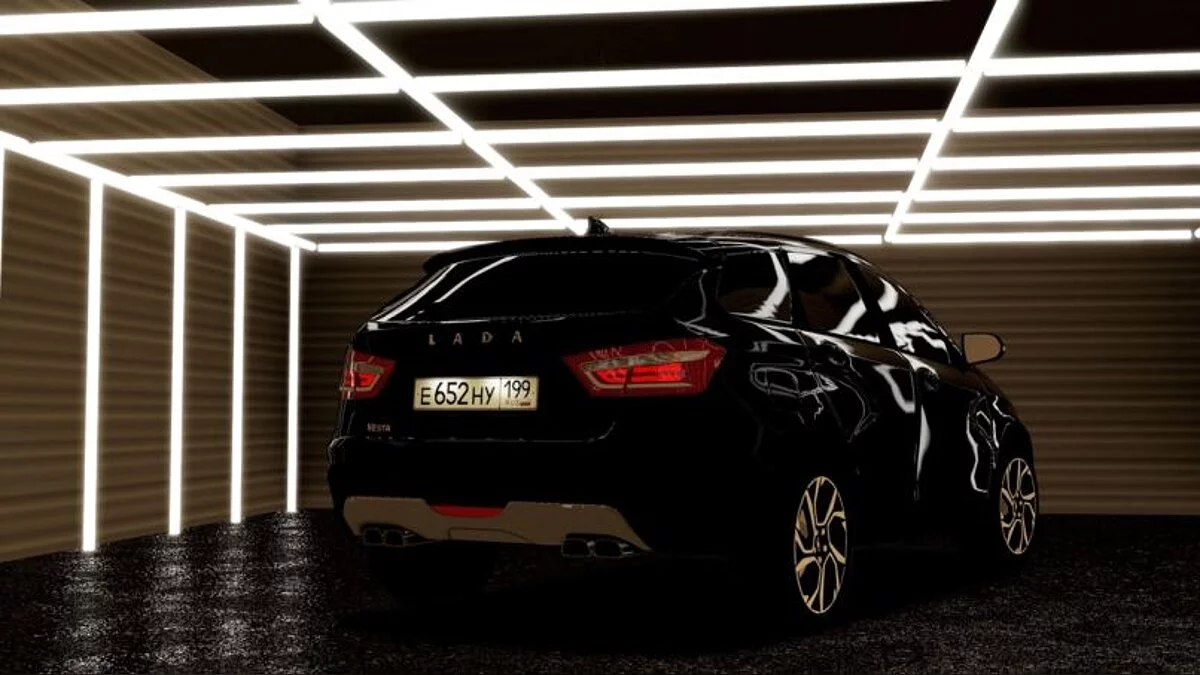 City Car Driving — Lada Vesta SW Cross 1.8i