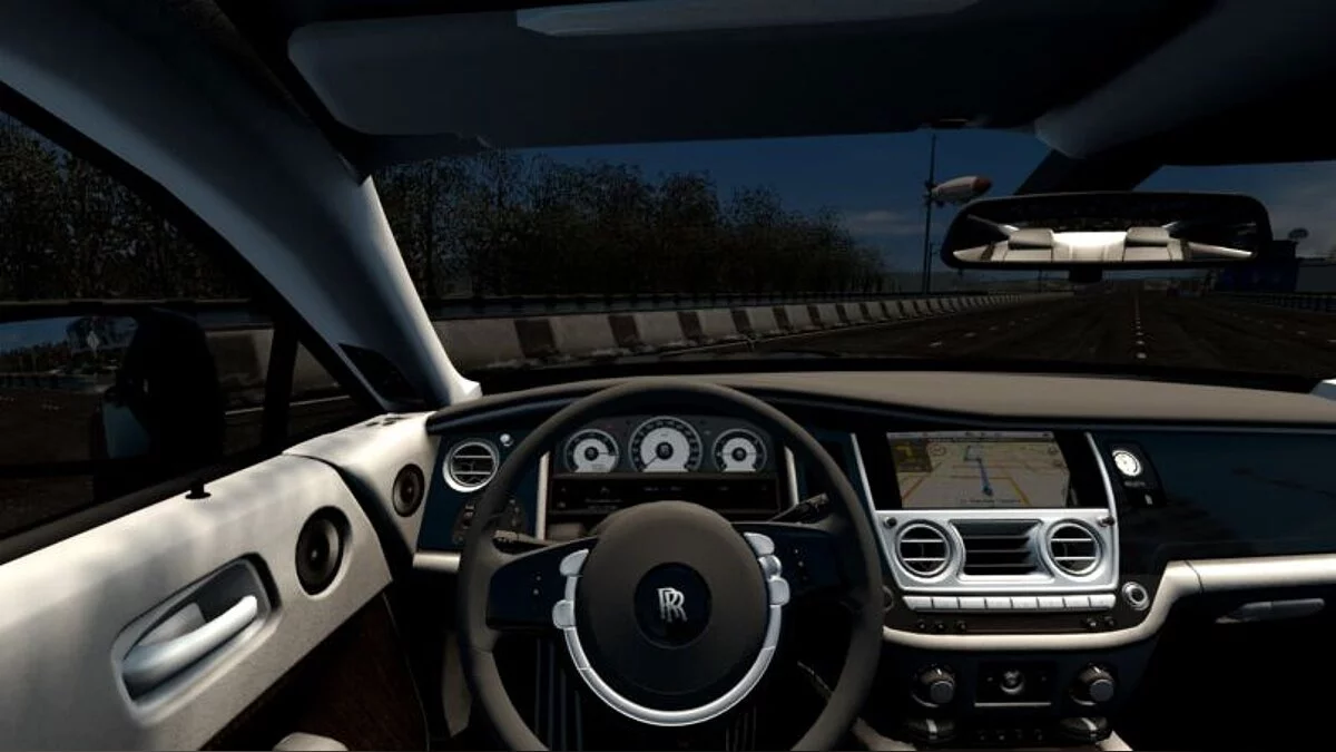 City Car Driving — Rolls Royce Wraith Black Version