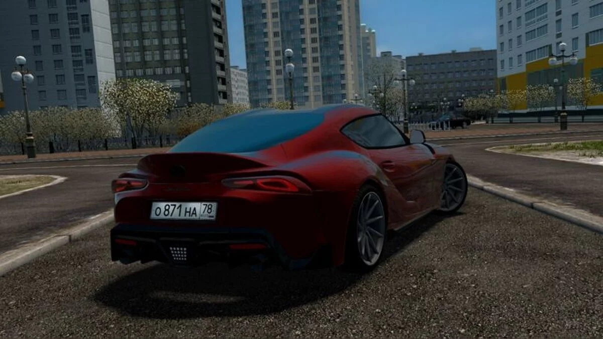 City Car Driving — Toyota Supra (A90) 2019