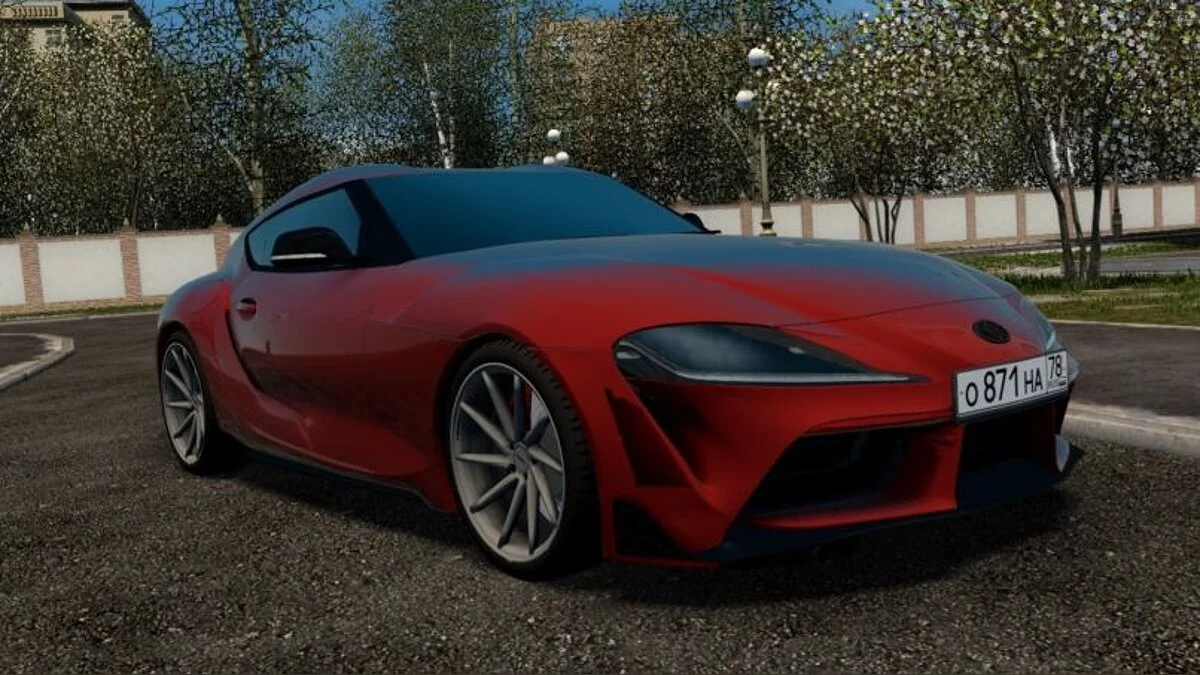 City Car Driving — Toyota Supra (A90) 2019