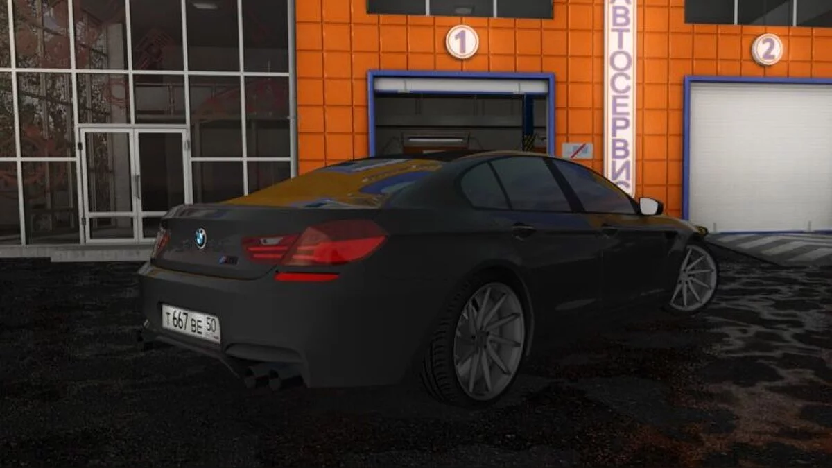 City Car Driving — BMW M6 Gran Coupe (f06)