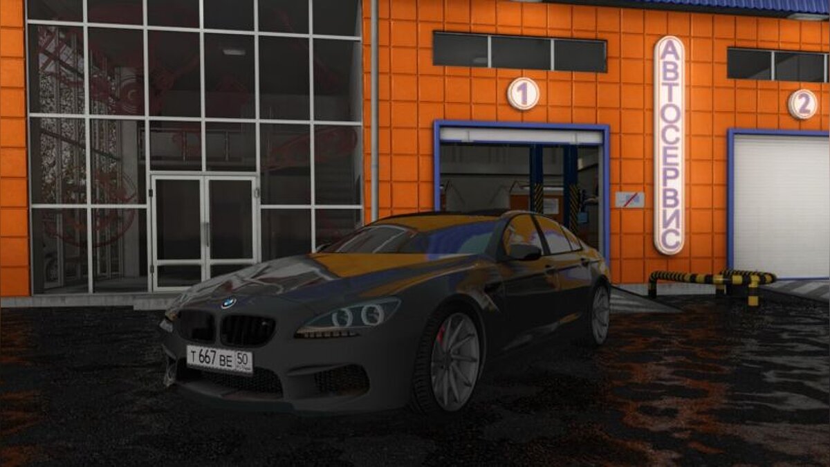 City Car Driving — BMW M6 Gran Coupe (f06)