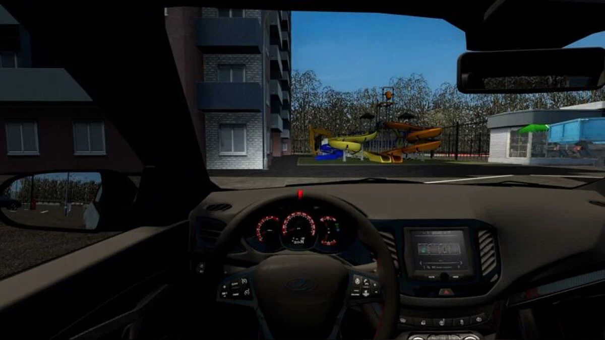 City Car Driving — Lada Vesta Sport 1.8